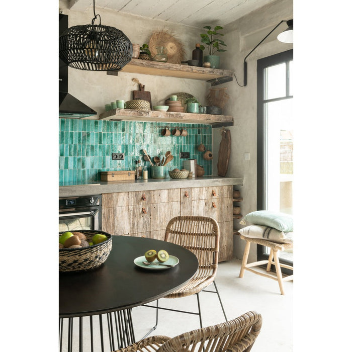 Salontafel Naturel Mangohout hout Rond 120 cm-Salontafels-J-Line