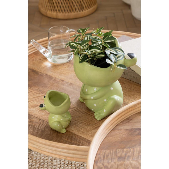 Salontafel Naturel Mangohout hout Rond 70 cm-Salontafels-J-Line