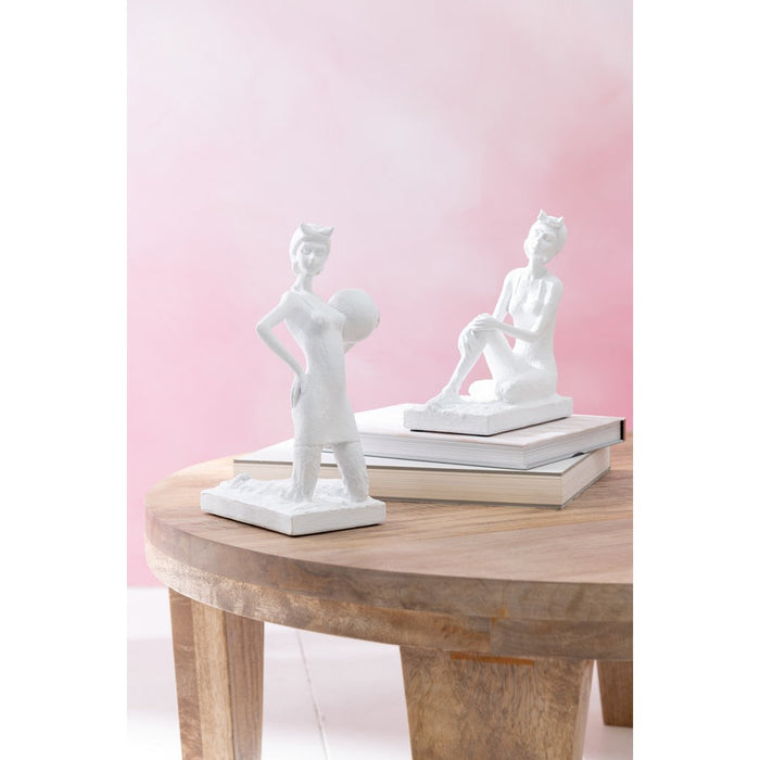 Salontafel Naturel Mangohout hout Rond 80 cm - Naturel - 43769-Salontafels-J-Line