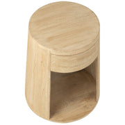 Salontafel Naturel Mdf 40 cm 40x40x50 cm-Bijzettafels-J-Line
