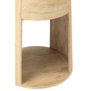Salontafel Naturel Mdf 40 cm 40x40x50 cm-Bijzettafels-J-Line