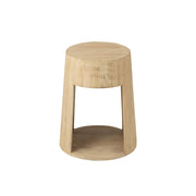 Salontafel Naturel Mdf 40 cm 40x40x50 cm-Bijzettafels-J-Line
