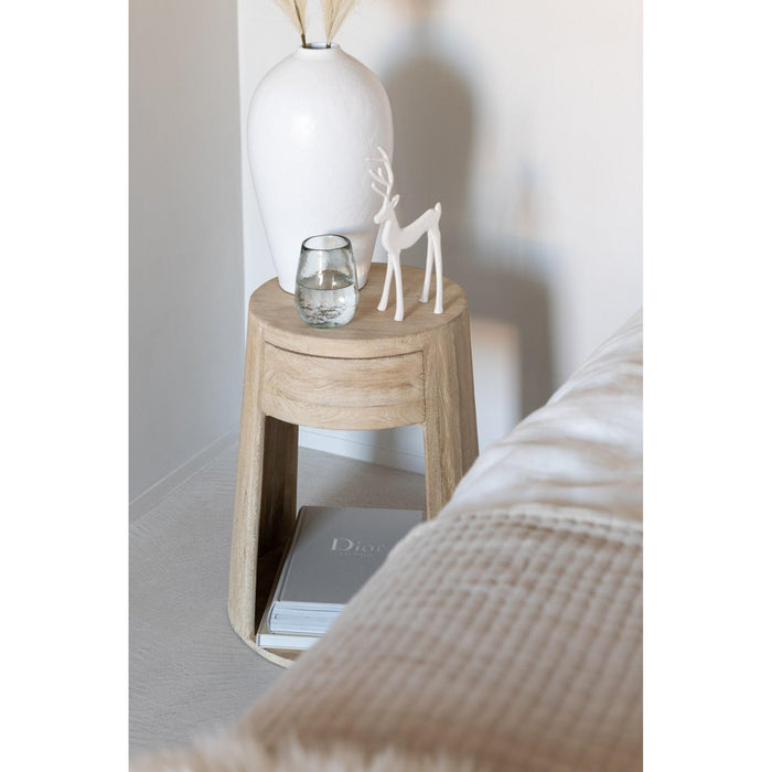Salontafel Naturel Mdf 40 cm-Salontafels-J-Line