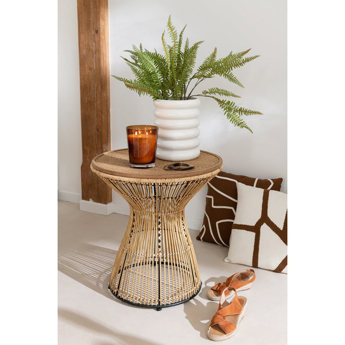 Salontafel Naturel Multiplex Rond 63 cm-Salontafels-J-Line