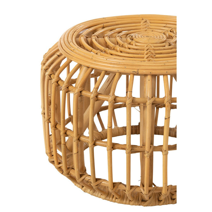 Salontafel Naturel Rotan 45 cm - Rotan(100%) - 31050-Salontafels-J-Line
