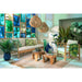 Salontafel Naturel Teakhout Rond 50 cm 50x50x35 cm-Salontafels-J-Line
