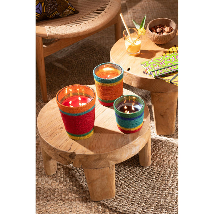 Salontafel Naturel Teakhout Rond 50 cm-Salontafels-J-Line