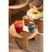 Salontafel Naturel Teakhout Rond 50 cm-Salontafels-J-Line