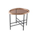 Salontafel Neelix Rubberhout Beige 50x61 cm-PTMD