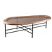 Salontafel Neelix Rubberhout Beige Naturel-Salontafels-PTMD