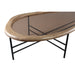 Salontafel Neelix Rubberhout Beige Naturel-Salontafels-PTMD