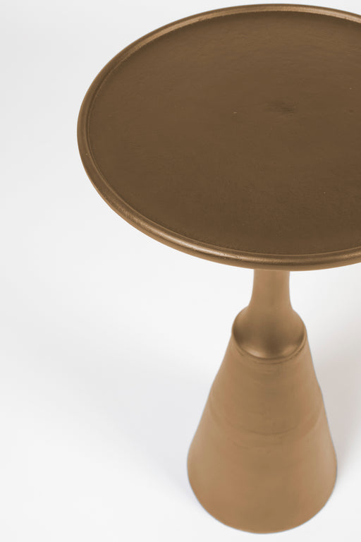 Salontafel Noah Antique Brass Aluminum Goud Ø35x65 cm-Bijzettafels-Creating Home