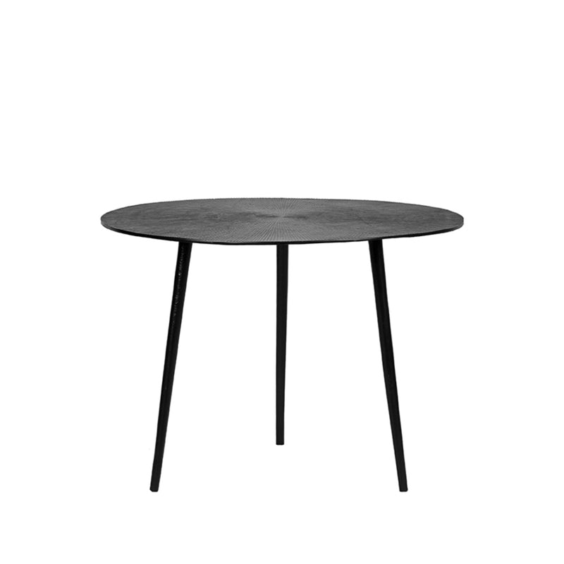 Salontafel Nobby Zwart Metaal 60 cm Rond 60x60x45 cm-Salontafels-LABEL51