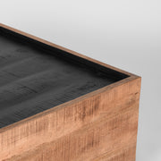 Salontafel Noble Rough Mangohout 80x80 cm-Salontafels-LABEL51