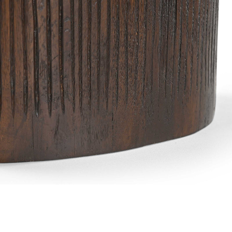Salontafel Noel Bruin Mangohout 60x45 cm-Bijzettafels-Starfurn