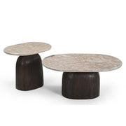 Salontafel Noel Bruin Mangohout 90x60 cm-Salontafels-Starfurn