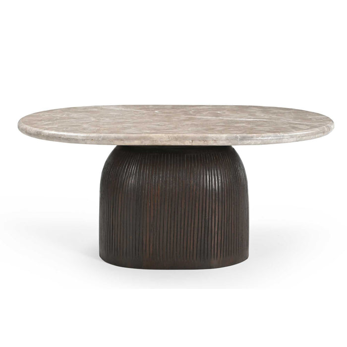 Salontafel Noel Bruin Mangohout 90x60 cm-Salontafels-Starfurn