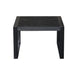 Salontafel Norris Mangohout Zwart 60 cm-Salontafels-Livingfurn