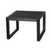Salontafel Norris Mangohout Zwart 60 cm-Salontafels-Livingfurn
