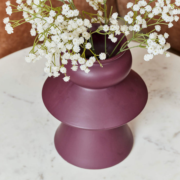 Salontafel Nova | Set van 2 | Rond | Wit marmer-Salontafels-Starfurn