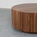 Salontafel Novan Nature Smooth Mangohout 70 cm Rond 70x70x34 cm-Salontafels-LABEL51
