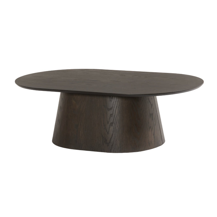 Salontafel Novero Eikenhout fineer Bruin 120x70 cm-Salontafels-Livingfurn