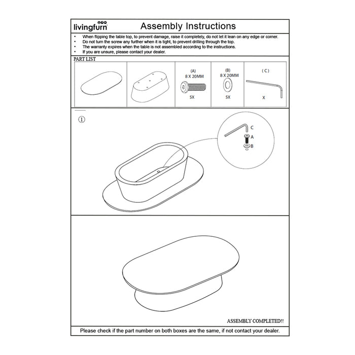 Salontafel Novero Eikenhout fineer Bruin 120x70 cm-Salontafels-Livingfurn