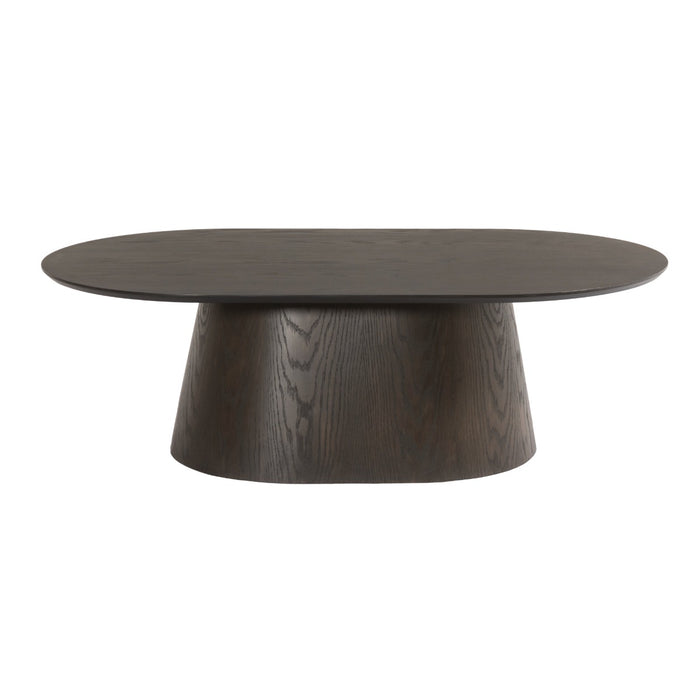 Salontafel Novero Eikenhout fineer Bruin 120x70 cm-Salontafels-Livingfurn