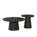 Salontafel Novero Eikenhout fineer Bruin 50 cm-Salontafels-Livingfurn