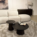 Salontafel Novero Eikenhout fineer Bruin 80 cm-Salontafels-Livingfurn