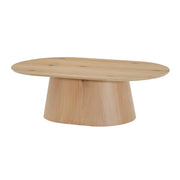 Salontafel Novero Eikenhout fineer Naturel hout 120x70 cm-Salontafels-Livingfurn