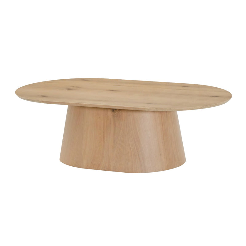Salontafel Novero Eikenhout fineer Naturel hout 120x70 cm-Salontafels-Livingfurn