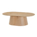 Salontafel Novero Eikenhout fineer Naturel hout 120x70 cm-Salontafels-Livingfurn