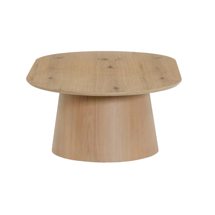 Salontafel Novero Eikenhout fineer Naturel hout 120x70 cm-Salontafels-Livingfurn