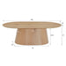 Salontafel Novero Eikenhout fineer Naturel hout 120x70 cm-Salontafels-Livingfurn