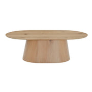 Salontafel Novero Eikenhout fineer Naturel hout 120x70 cm-Salontafels-Livingfurn
