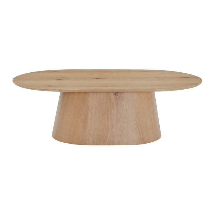 Salontafel Novero Eikenhout fineer Naturel hout 120x70 cm-Salontafels-Livingfurn