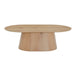 Salontafel Novero Eikenhout fineer Naturel hout 120x70 cm-Salontafels-Livingfurn