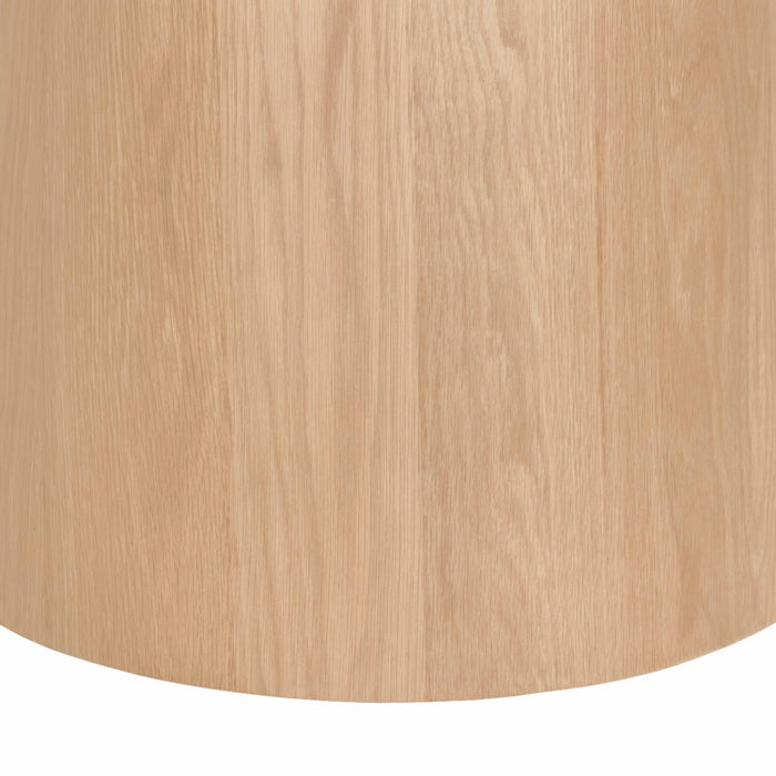 Salontafel Novero Eikenhout fineer Naturel hout 80 cm 80x80x38 cm-Salontafels-Livingfurn