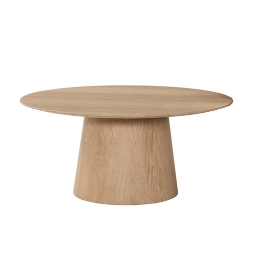 Salontafel Novero Eikenhout fineer Naturel hout 80 cm-Salontafels-Livingfurn