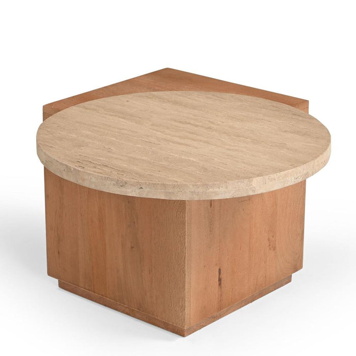Salontafel Numa Naturel Mangohout 60x48 cm-Salontafels-Starfurn