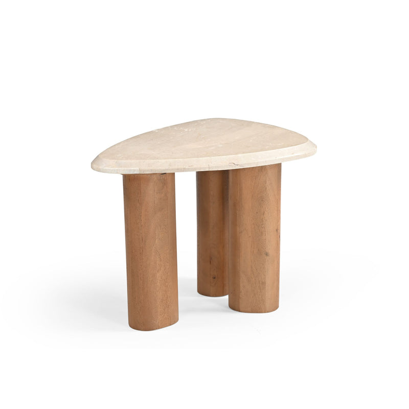 Salontafel Nuvé Naturel Mangohout 60x45 cm-Bijzettafels-Starfurn