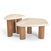 Salontafel Nuvé Naturel Mangohout 84 cm 84x75x37 cm-Salontafels-Starfurn