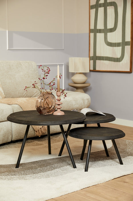 Salontafel Ohio Black | set van 3-Salontafels-Starfurn