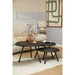 Salontafel Ohio Zwart set van 3 70x70x45 cm-Salontafels-Starfurn