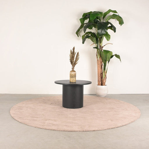 Salontafel Oliva Eiken Zwart 40x60 cm-Salontafels-LABEL51