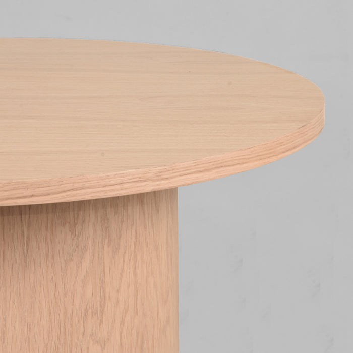 Salontafel Oliva Naturel Eiken 60 cm Rond 60x60x40 cm-Salontafels-LABEL51