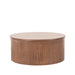 Salontafel Oliva Walnoot Eiken 70 cm Rond 70x70x30 cm-Salontafels-LABEL51