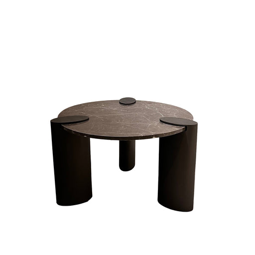 Salontafel Ora Marmer Bruin Hoog-Salontafels-PTMD