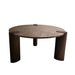 Salontafel Ora Marmer Bruin Laag-Salontafels-PTMD